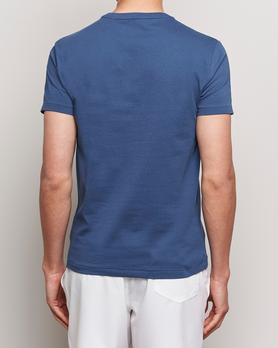 Herre | T-Shirts | Polo Ralph Lauren | Crew Neck T-Shirt Clancy Blue
