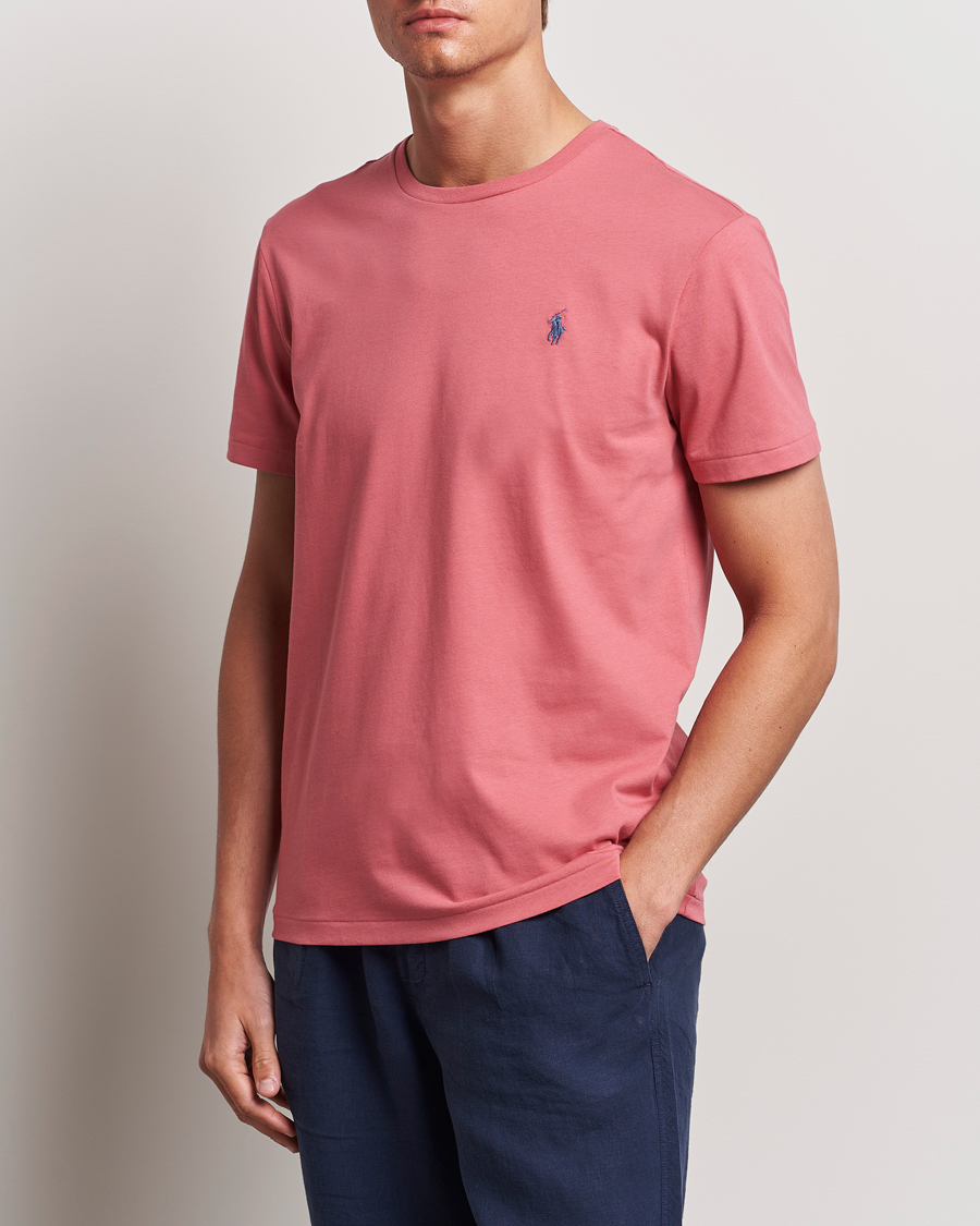 Herre | Nytt i butikken | Polo Ralph Lauren | Crew Neck T-Shirt Adirondack Red