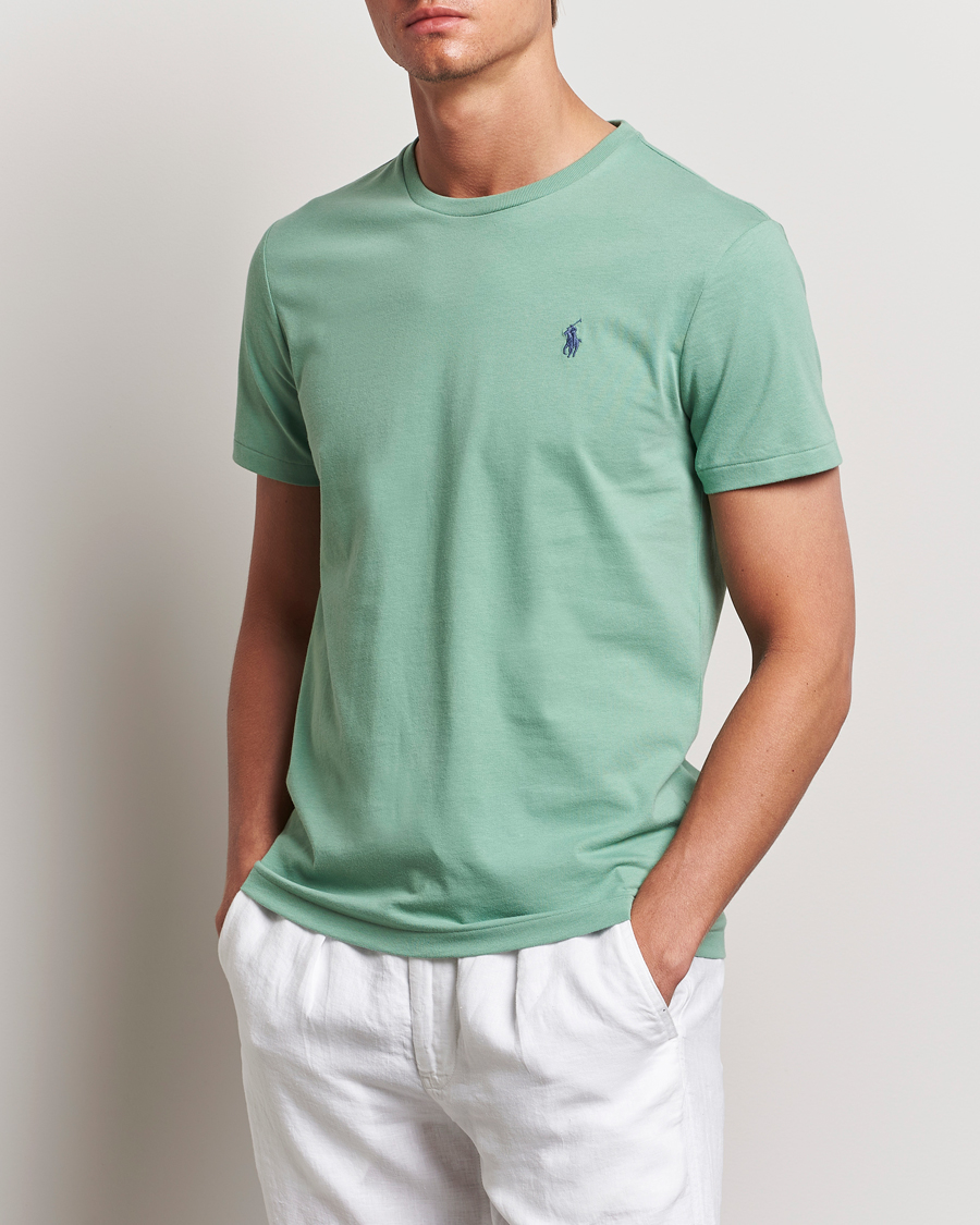 Herre |  | Polo Ralph Lauren | Crew Neck T-Shirt Faded Mint