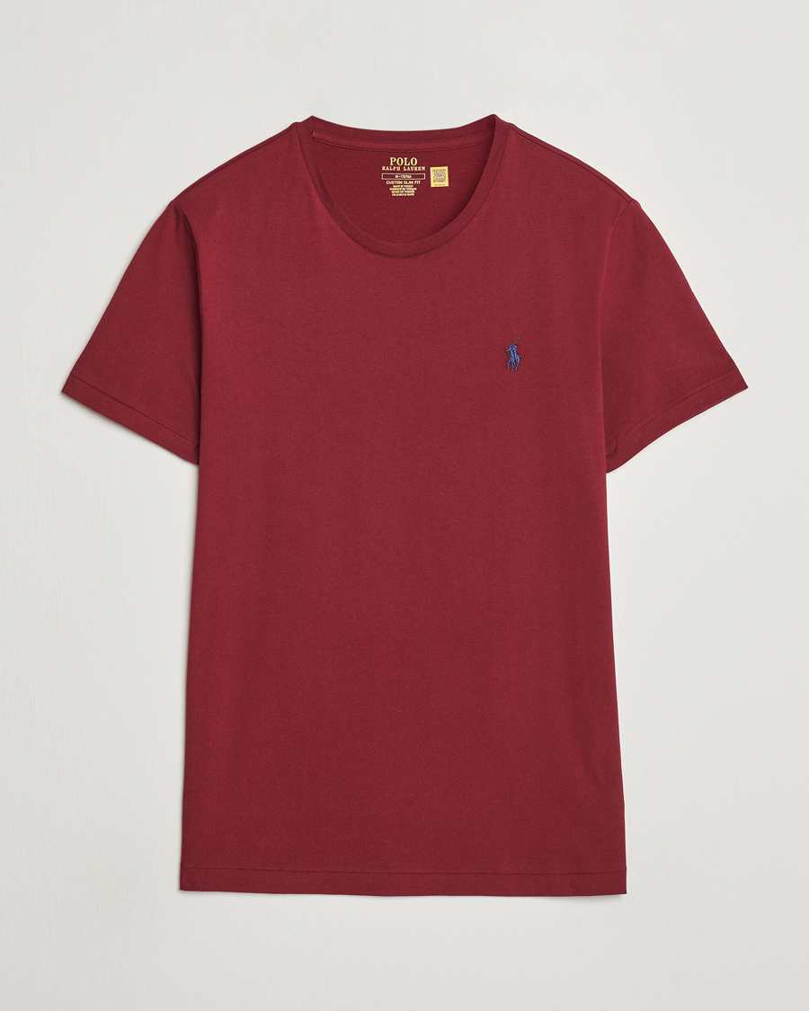 Herre | T-Shirts | Polo Ralph Lauren | Crew Neck T-Shirt Red Carpet