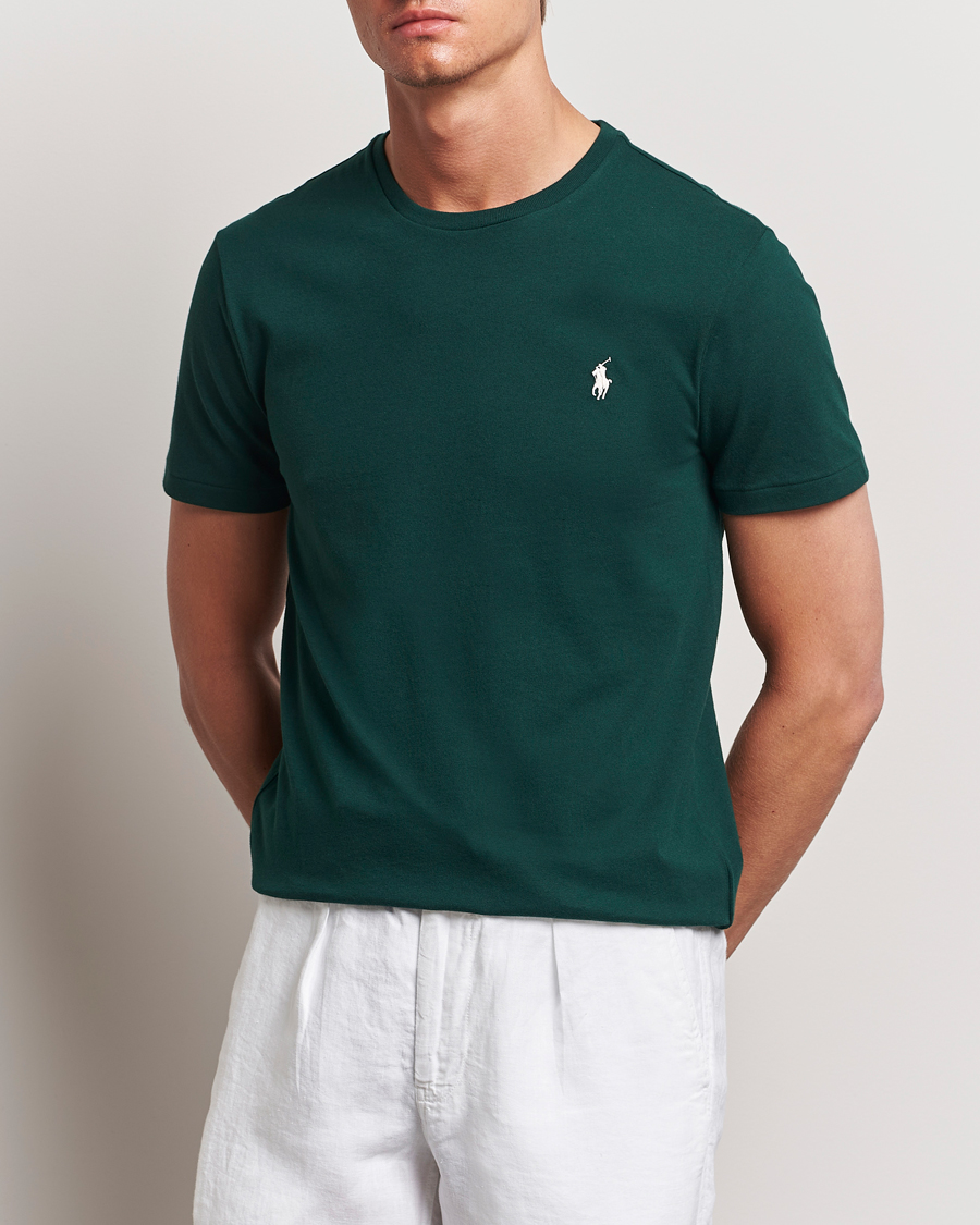 Herre | Nytt i butikken | Polo Ralph Lauren | Crew Neck T-Shirt Moss Agate