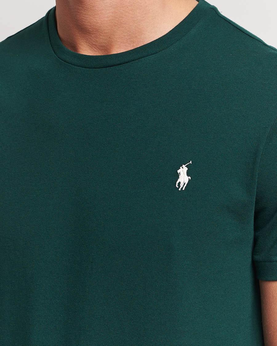 Herre | T-Shirts | Polo Ralph Lauren | Crew Neck T-Shirt Moss Agate