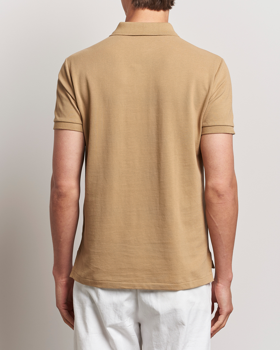 Herre | Pikéer | Polo Ralph Lauren | Custom Slim Fit Polo Café Tan