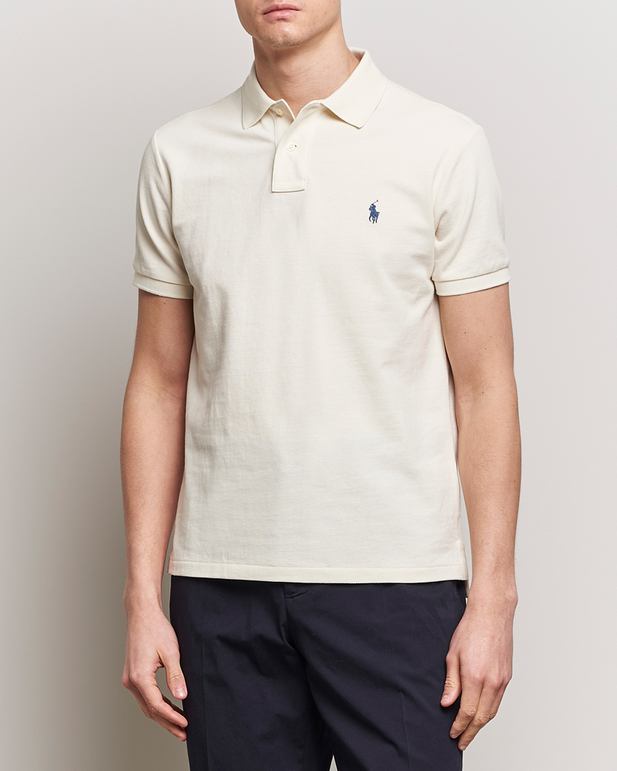 Herr |  | Polo Ralph Lauren | Custom Slim Fit Polo Herbal Milk