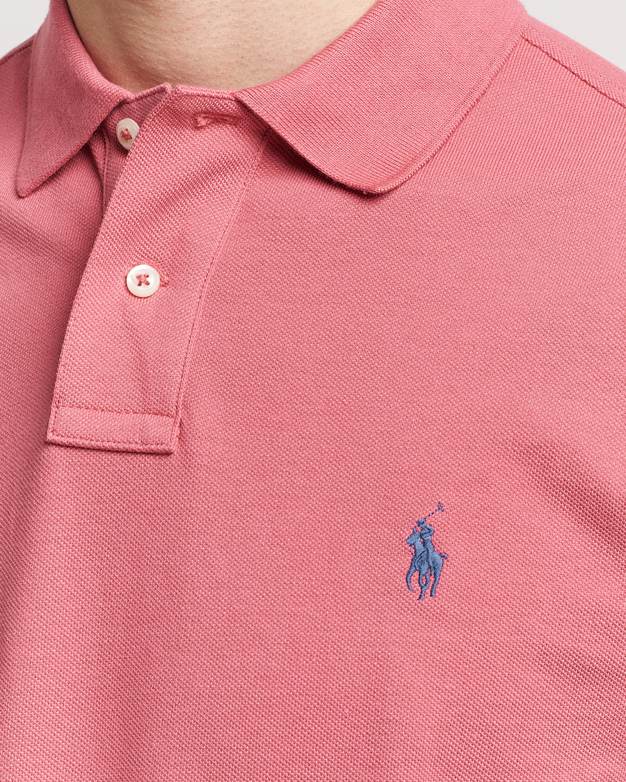 Herre | Pikéer | Polo Ralph Lauren | Custom Slim Fit Polo Adirondack Red