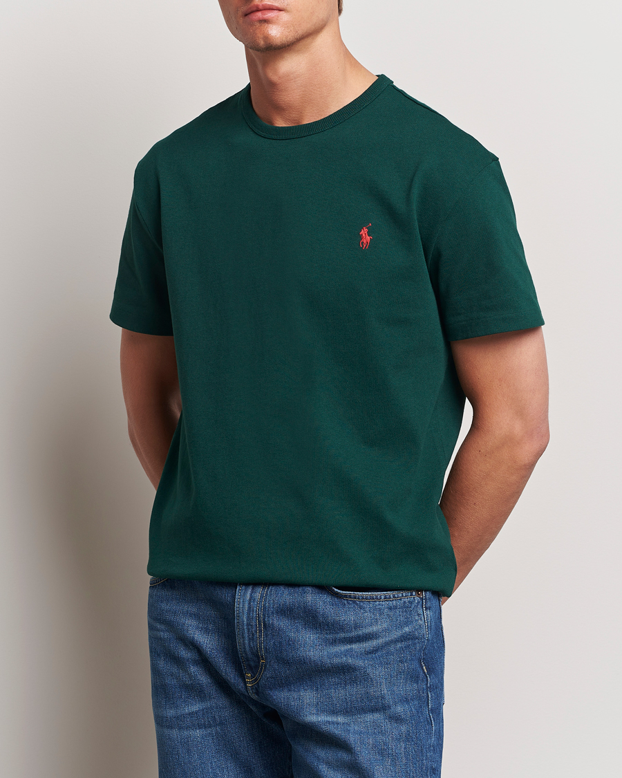Herre | Nytt i butikken | Polo Ralph Lauren | Heavyweight Crew Neck T-Shirt Moss Agate