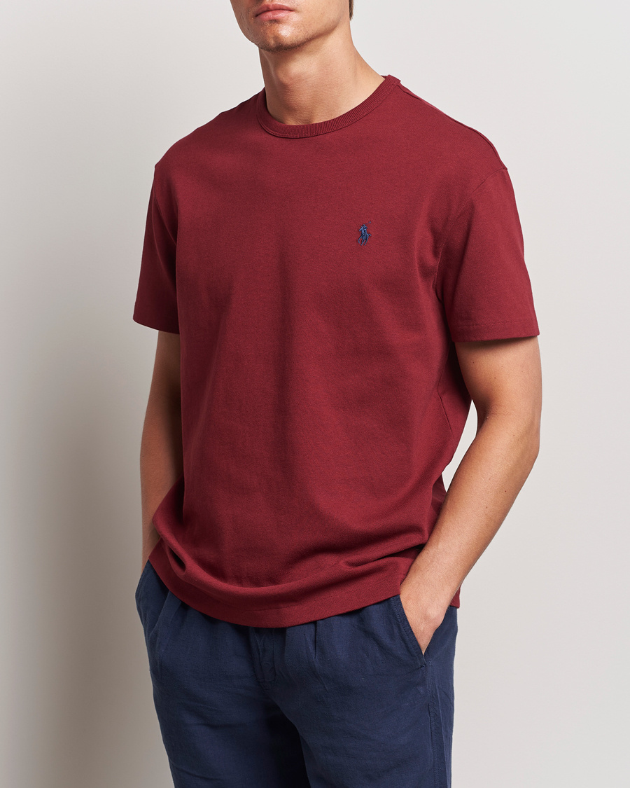 Herre |  | Polo Ralph Lauren | Heavyweight Crew Neck T-Shirt Red Carpet