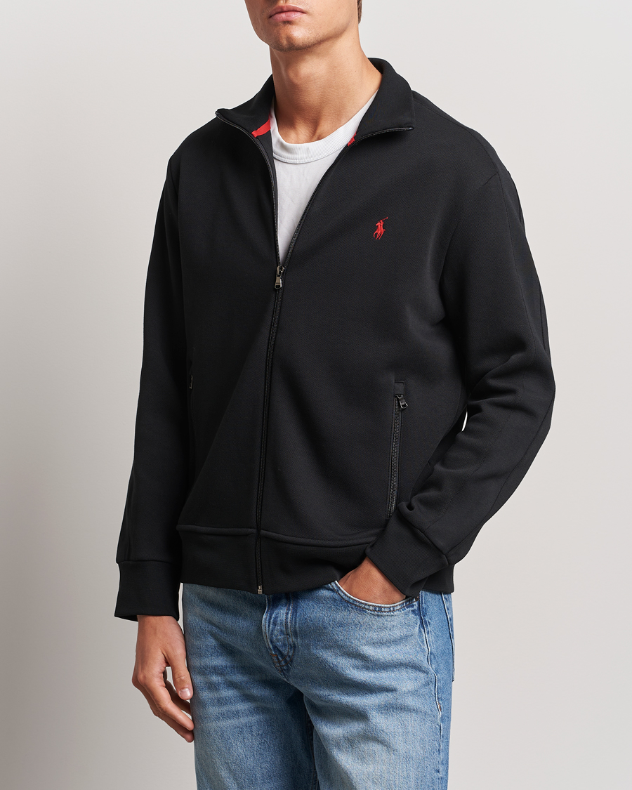 Herre | Gensere | Polo Ralph Lauren | Full Zip Track Jacket Polo Black