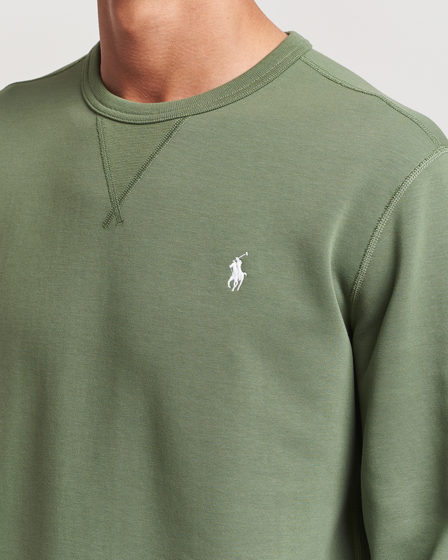 Herre | Gensere | Polo Ralph Lauren | Tech Double Knit Crew Neck Sweatshirt Cargo Green