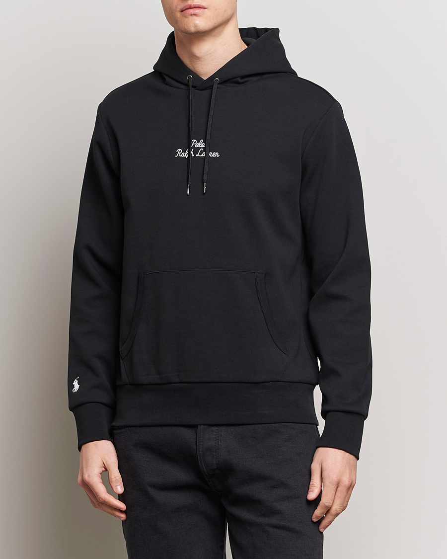 Herre | Gensere | Polo Ralph Lauren | Central Logo Hoodie Polo Black