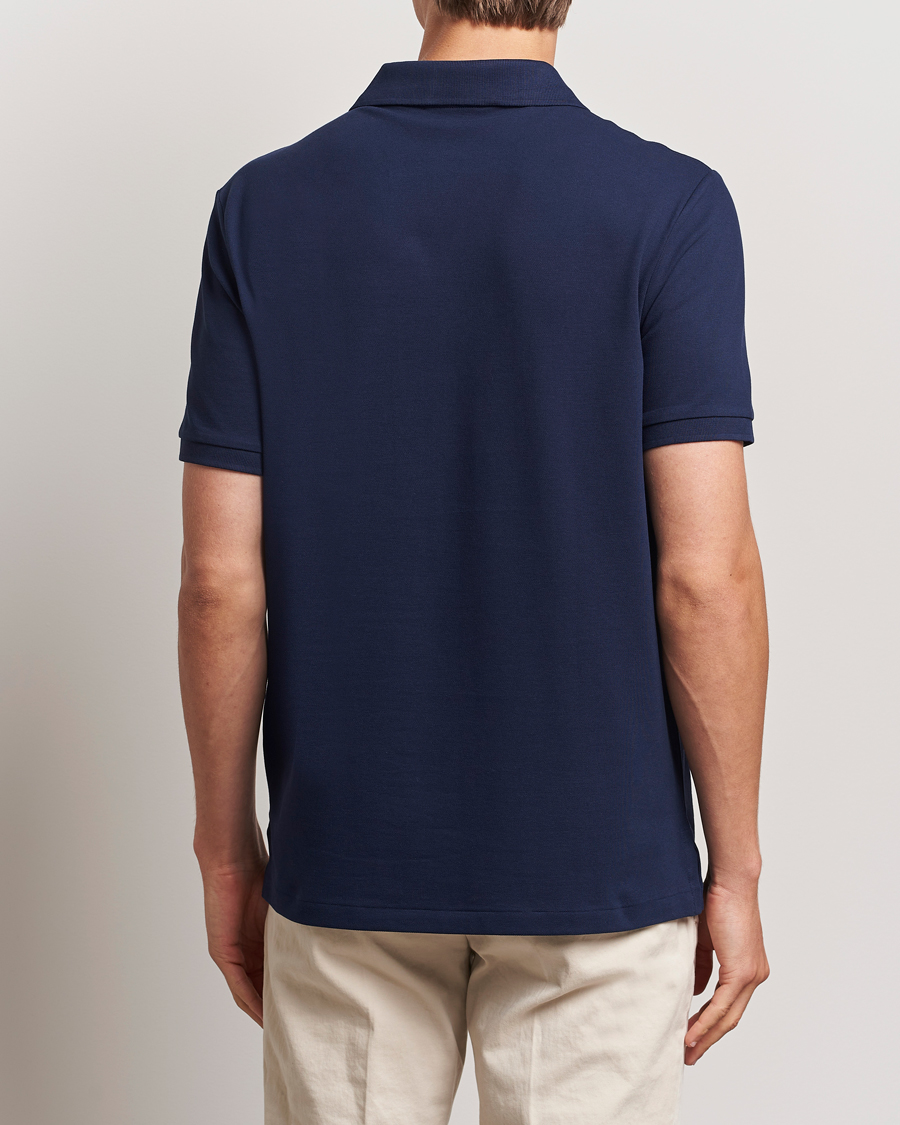 Herre | Pikéer | Polo Ralph Lauren | Classic Fit Open Collar Polo Refined Navy