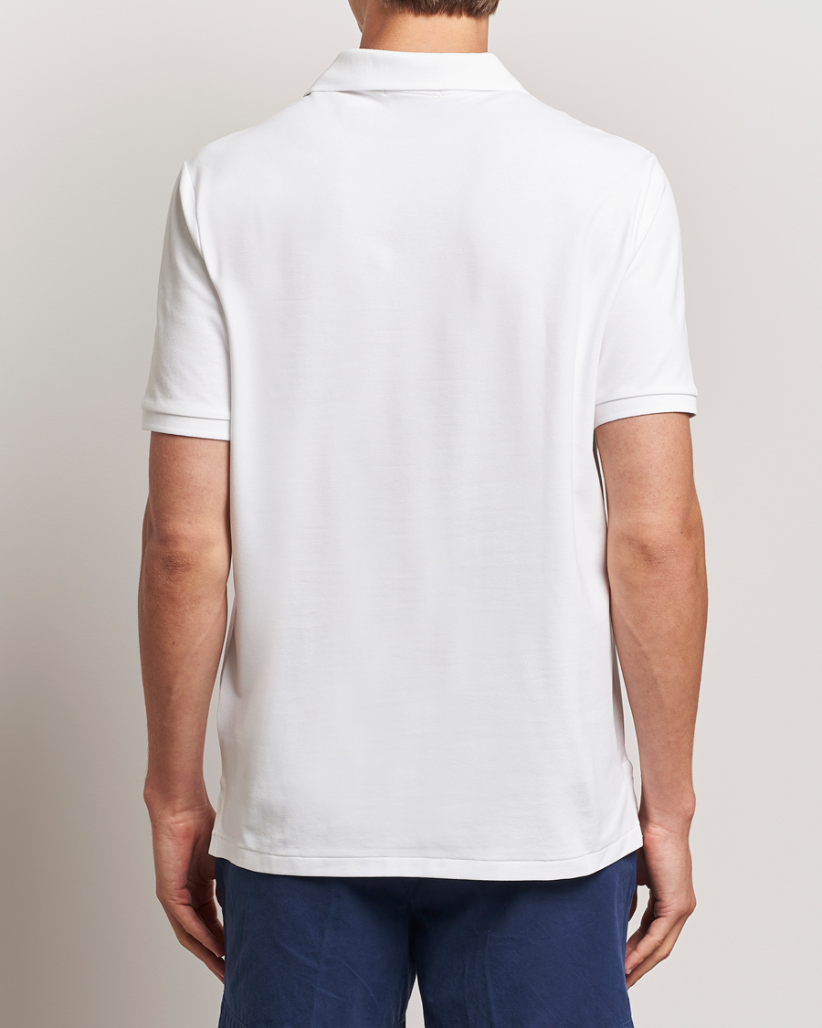 Herre | Pikéer | Polo Ralph Lauren | Classic Fit Open Collar Polo White