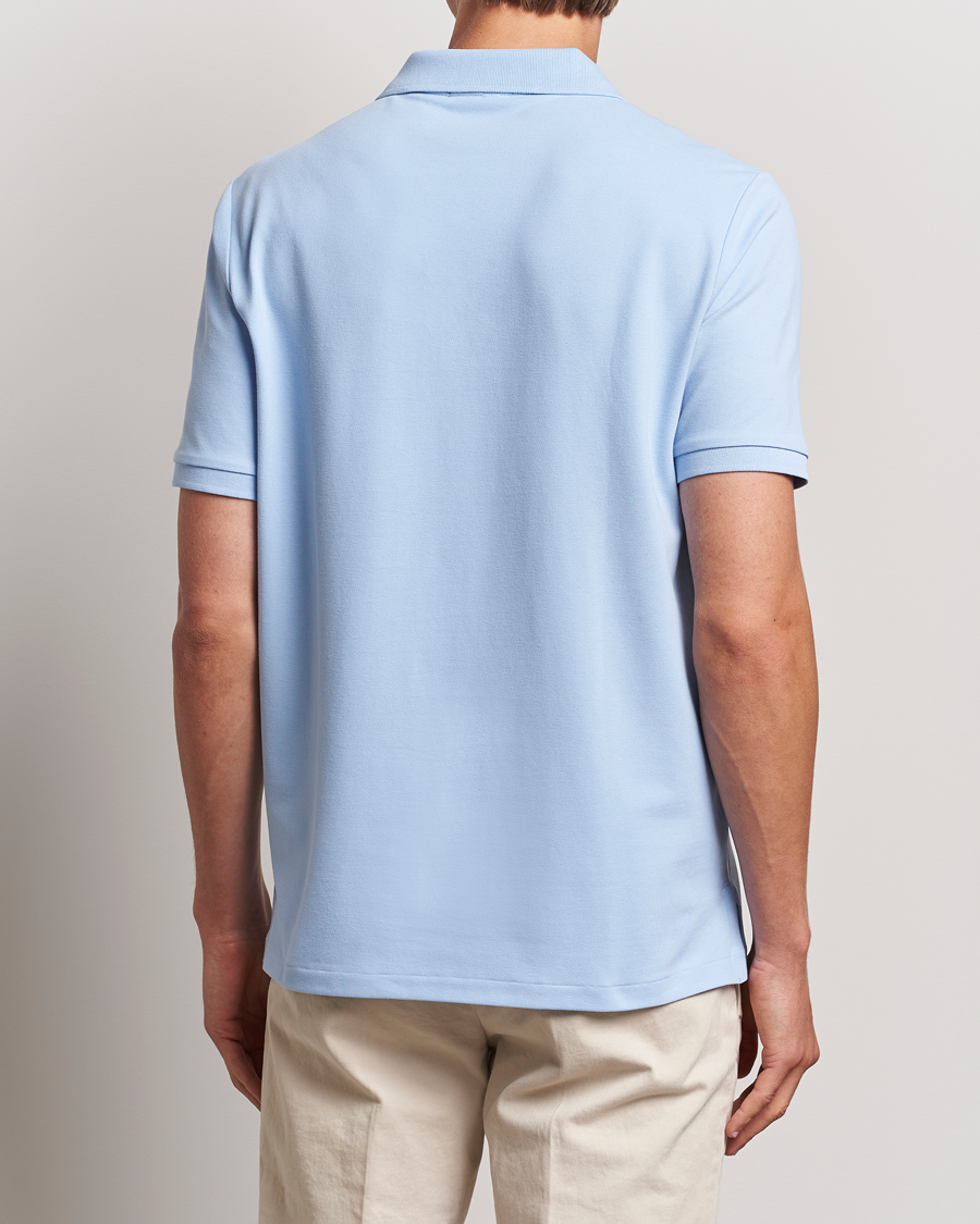 Herre | Pikéer | Polo Ralph Lauren | Classic Fit Open Collar Polo Office Blue