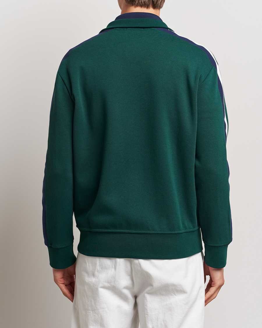 Herre | Gensere | Polo Ralph Lauren | Double Knit Taped Track Jacket Moss Agate