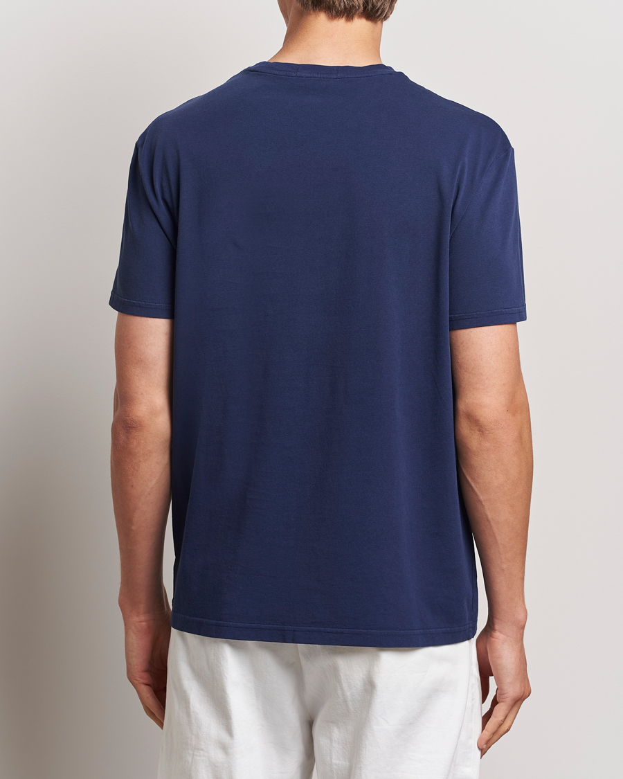 Herre | T-Shirts | Polo Ralph Lauren | Graphic Crew Neck T-Shirt Cruise Navy