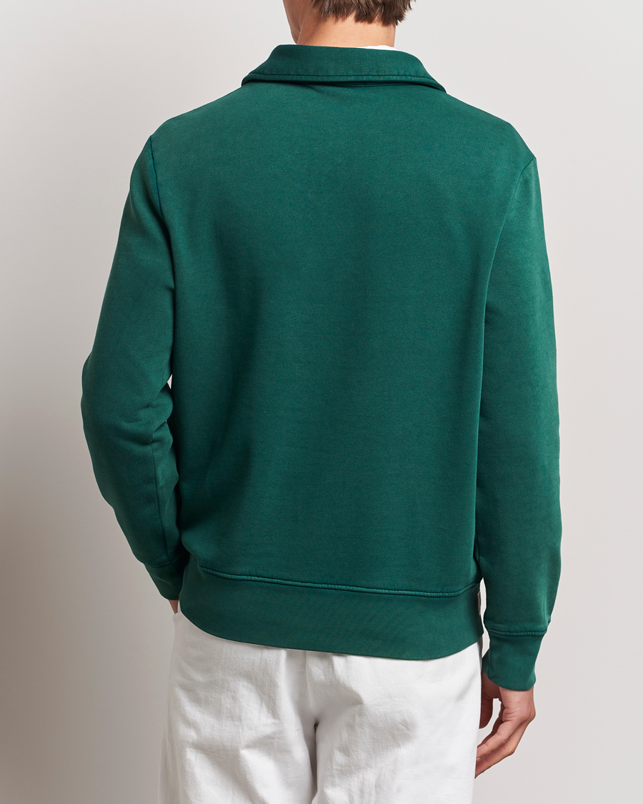 Herre | Gensere | Polo Ralph Lauren | Graphic Fleece Half Zip Moss Agate