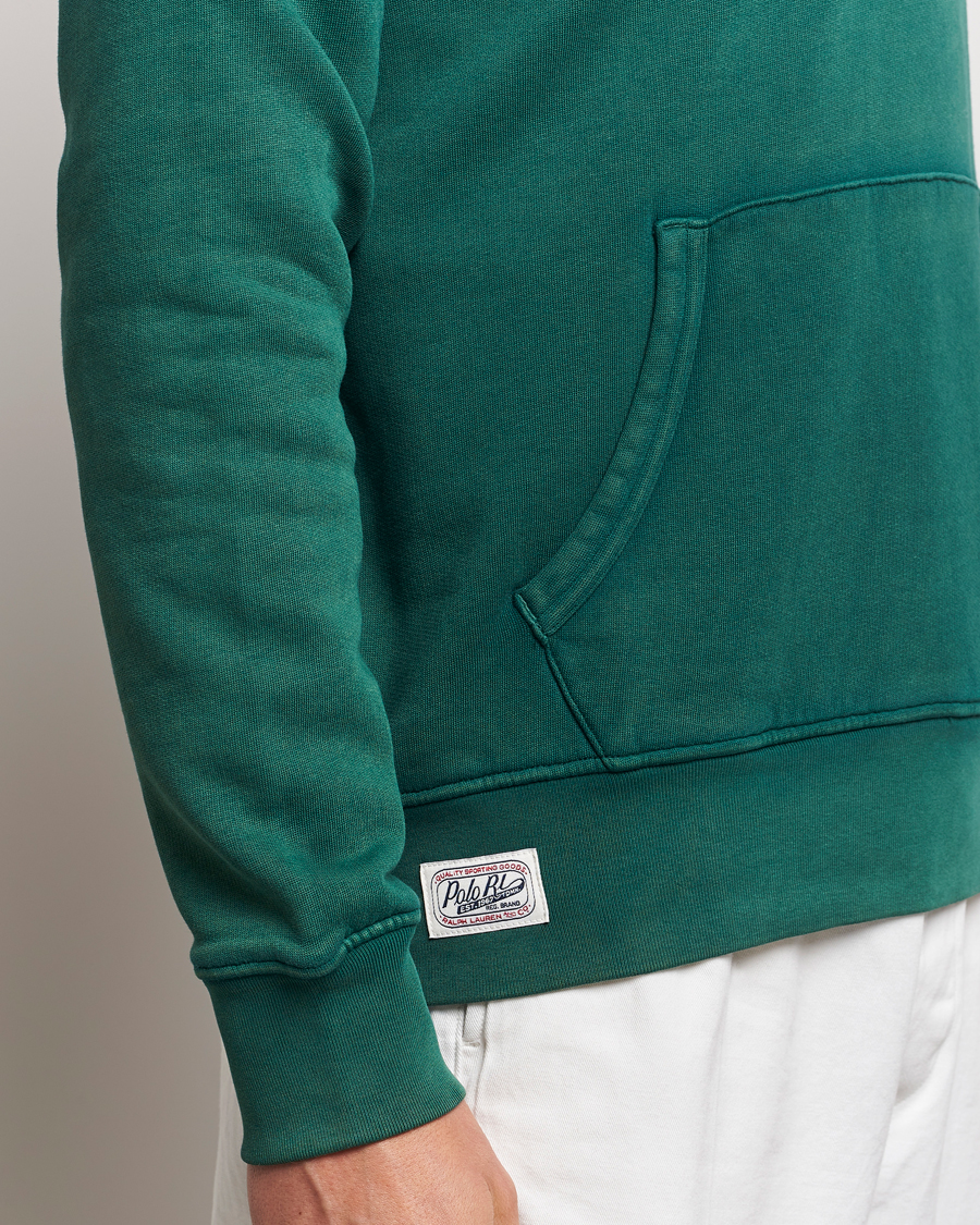 Herre | Gensere | Polo Ralph Lauren | Graphic Fleece Half Zip Moss Agate