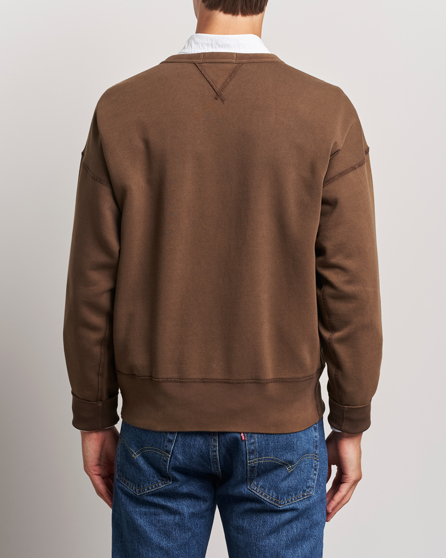 Herre | Gensere | Polo Ralph Lauren | Graphic Vintage Fleece Sweatshirt Court Brown