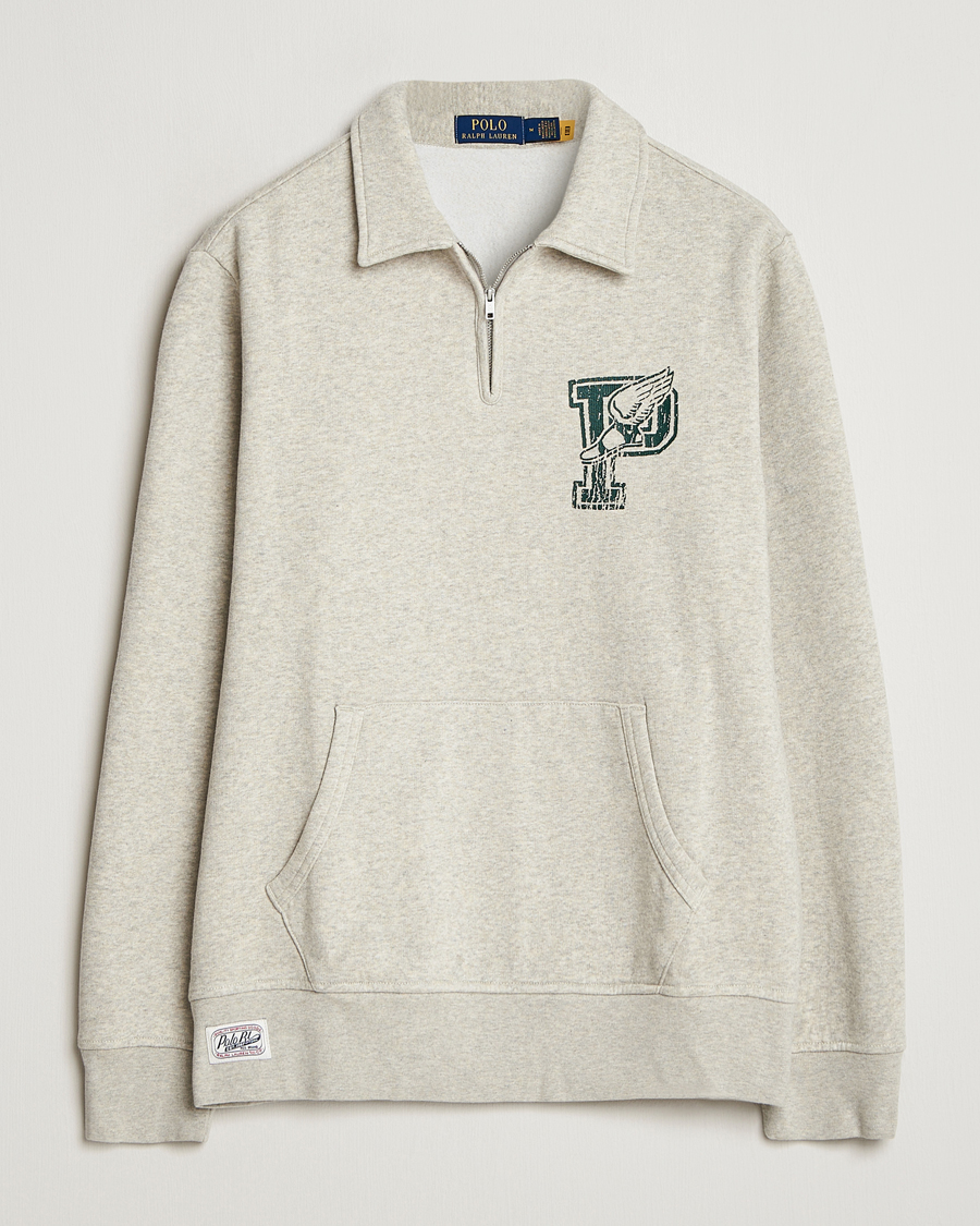 Herre | Gensere | Polo Ralph Lauren | P Fleece Half Zip Light Vintage Heather