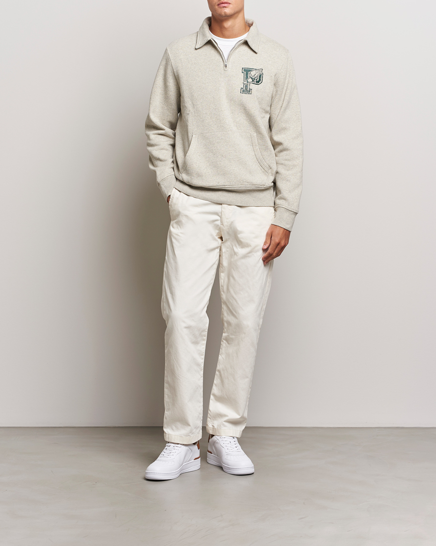 Herre | Gensere | Polo Ralph Lauren | P Fleece Half Zip Light Vintage Heather