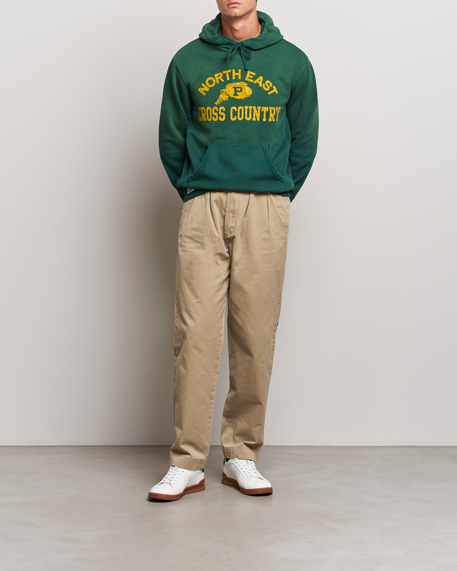 Herre | Gensere | Polo Ralph Lauren | Graphic Vintage Fleece Hoodie Moss Agate