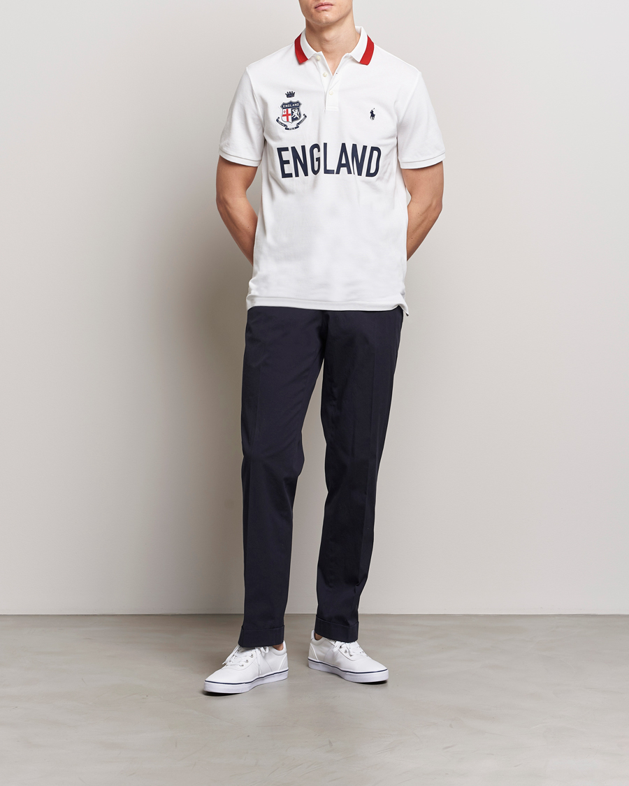 Herre | Pikéer | Polo Ralph Lauren | Classic Fit Country Polo White