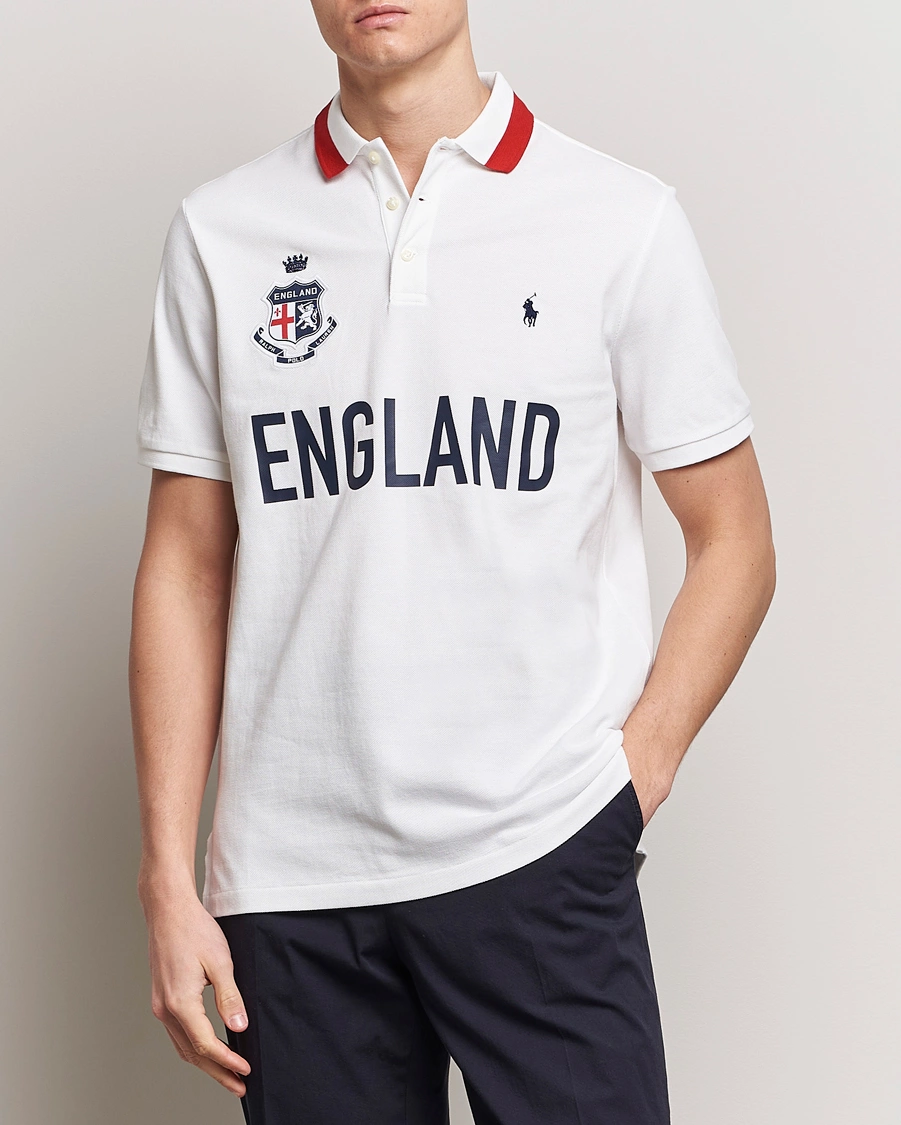 Herre | Pikéer | Polo Ralph Lauren | Classic Fit Country Polo White
