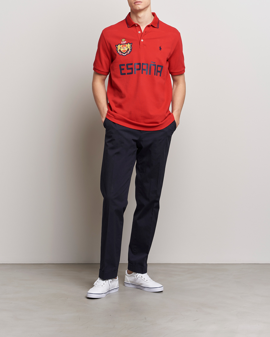 Herre | Pikéer | Polo Ralph Lauren | Classic Fit Country Polo Red