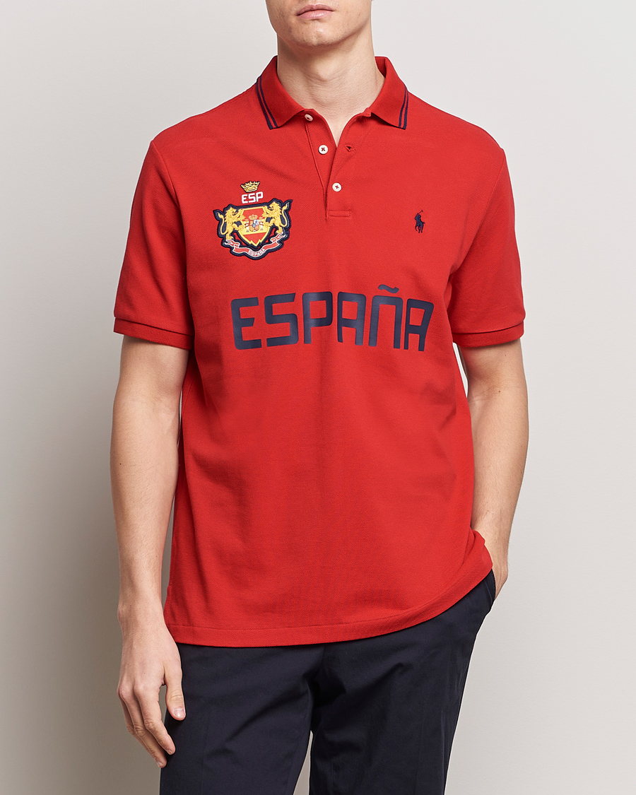 Herre | Kortermet piké | Polo Ralph Lauren | Classic Fit Country Polo Red
