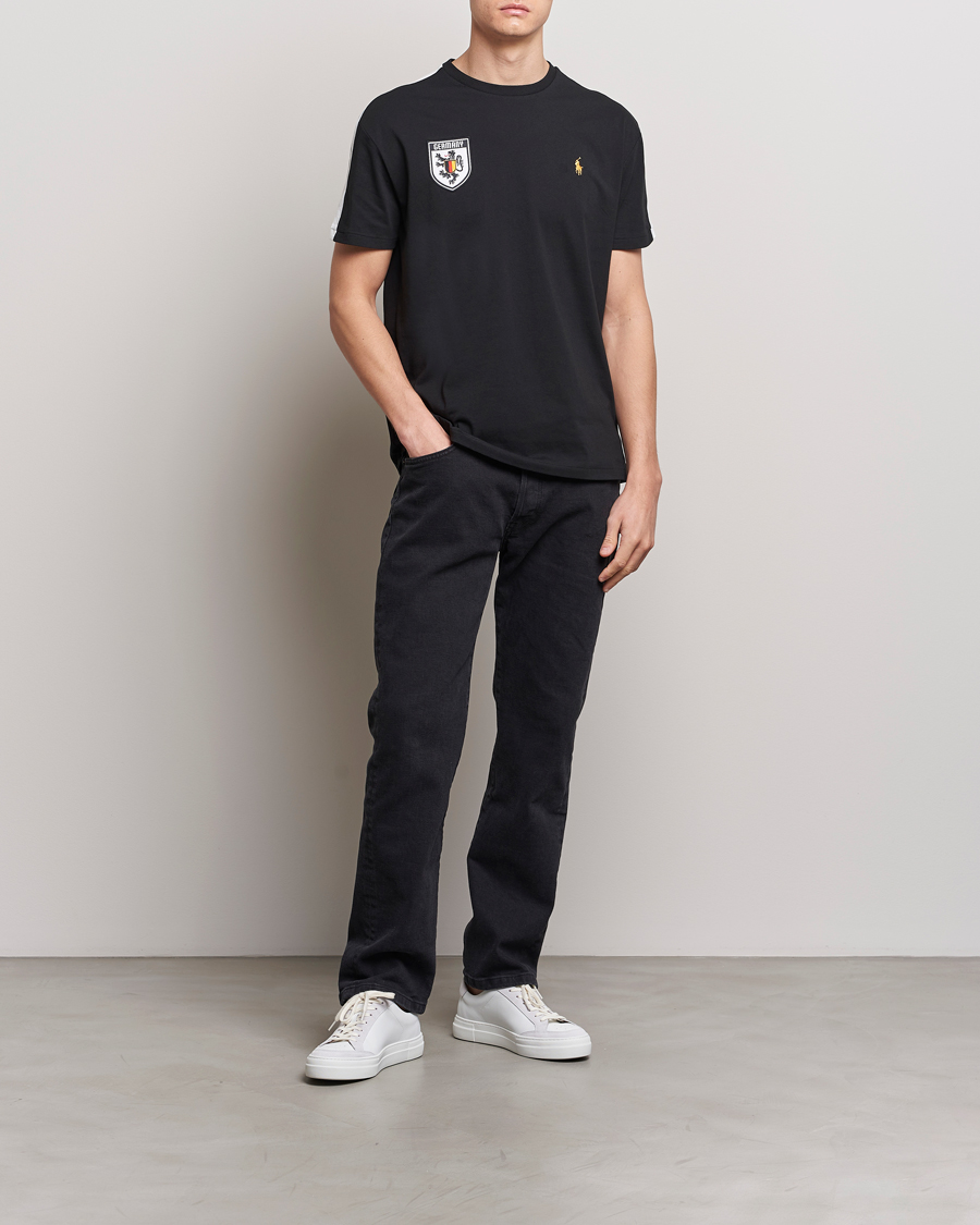 Herre | T-Shirts | Polo Ralph Lauren | Classic Fit Country T-Shirt Black