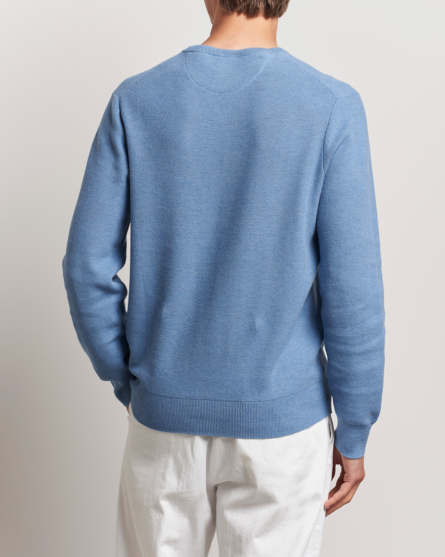 Herre | Gensere | Polo Ralph Lauren | Textured Crew Neck Sweater Lake Heather