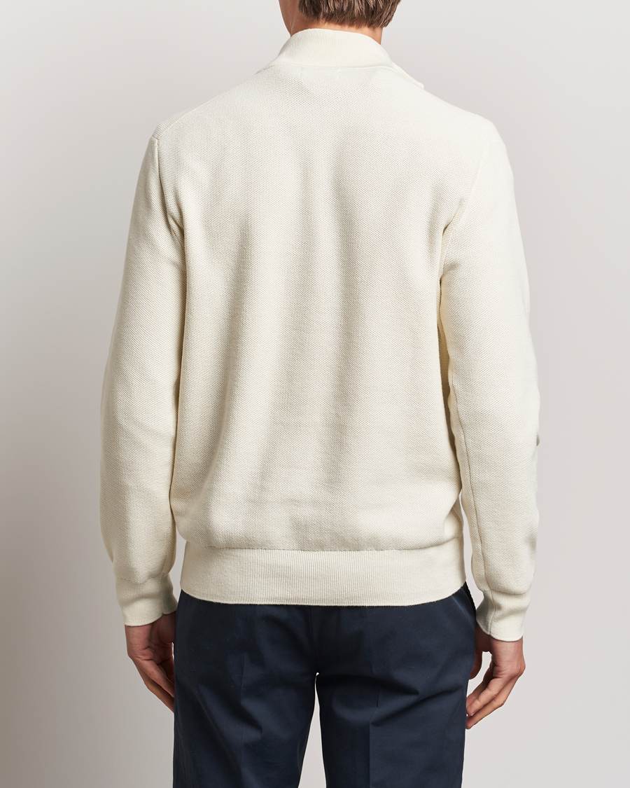 Herre | Gensere | Polo Ralph Lauren | Textured Half Zip Herbal Milk