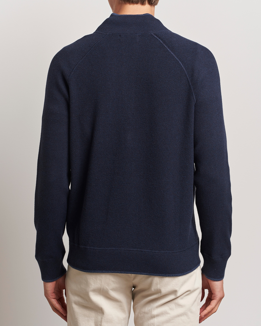 Herre | Gensere | Polo Ralph Lauren | Textured Full Zip Navy Heather