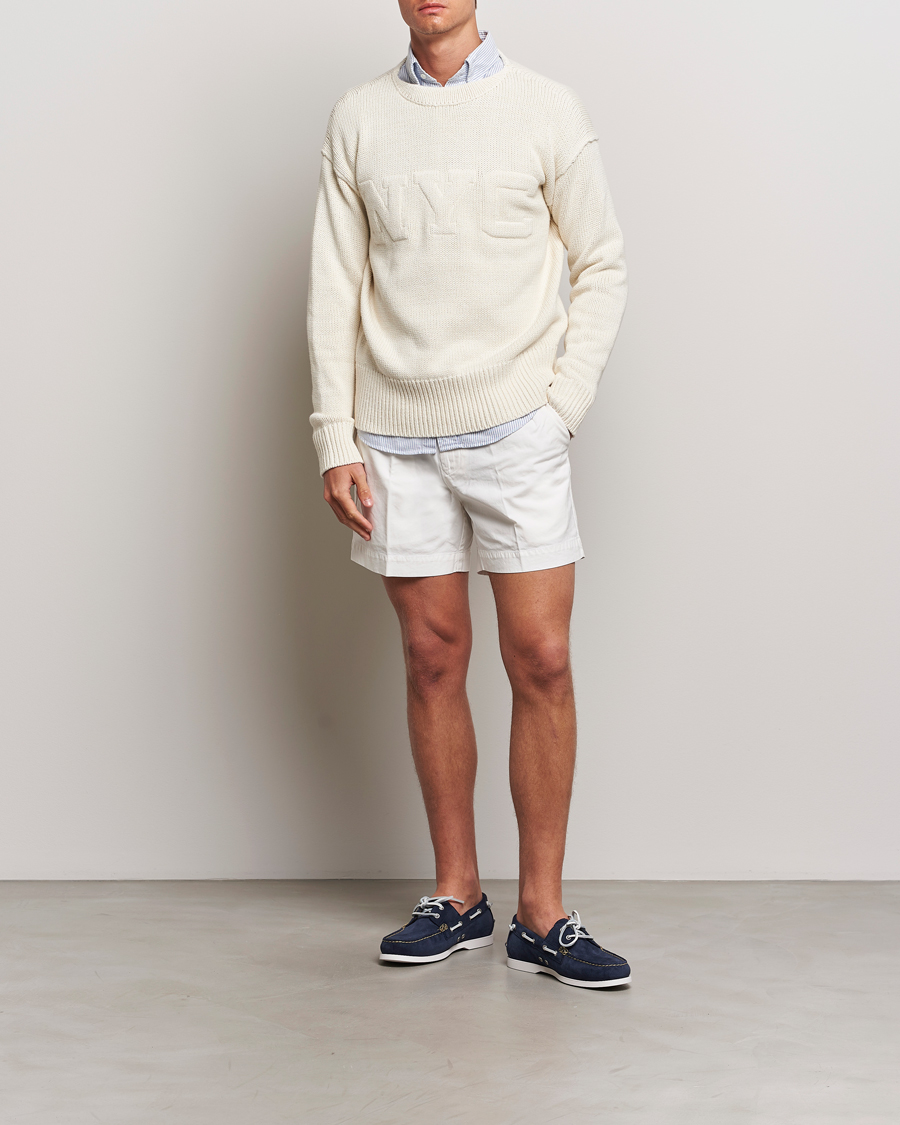 Herre | Gensere | Polo Ralph Lauren | NYC Knitted Sweater Cream
