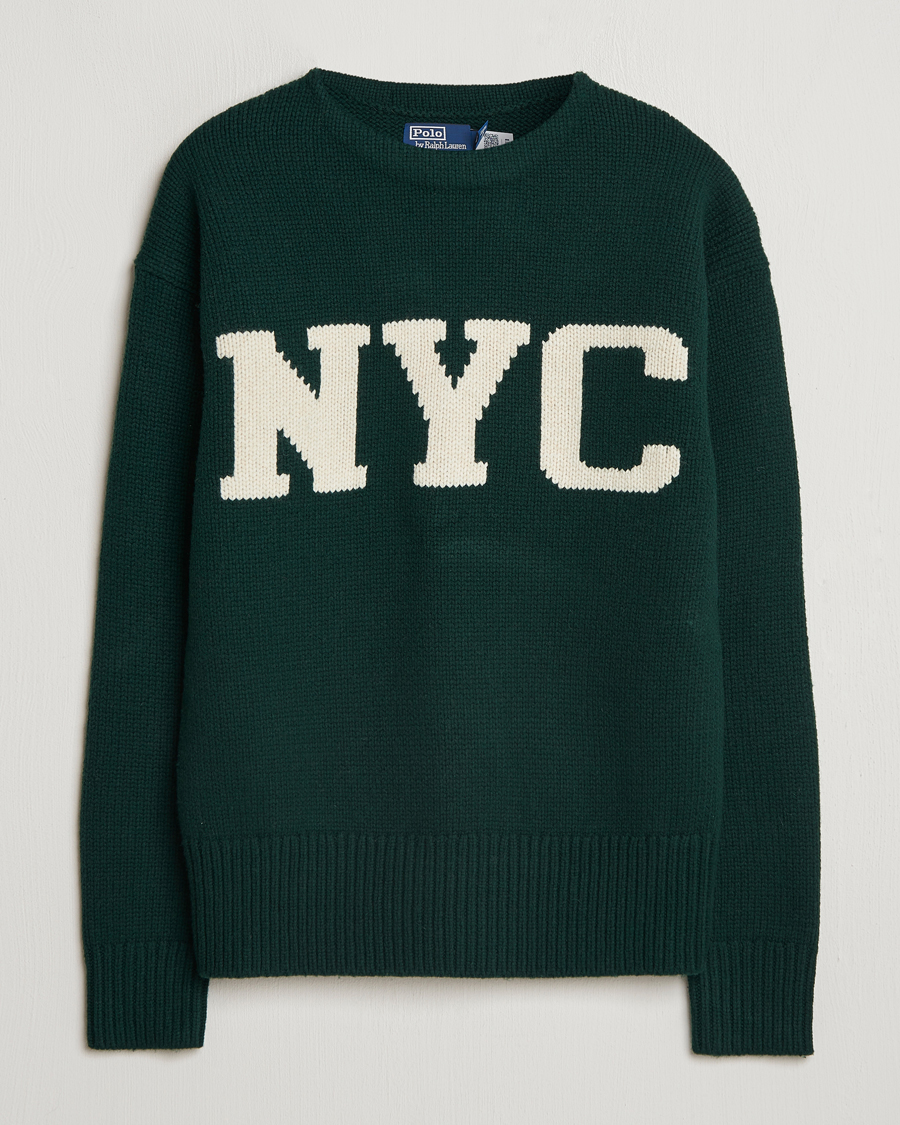 Herre | Gensere | Polo Ralph Lauren | NYC Knitted Sweater Moss Agate