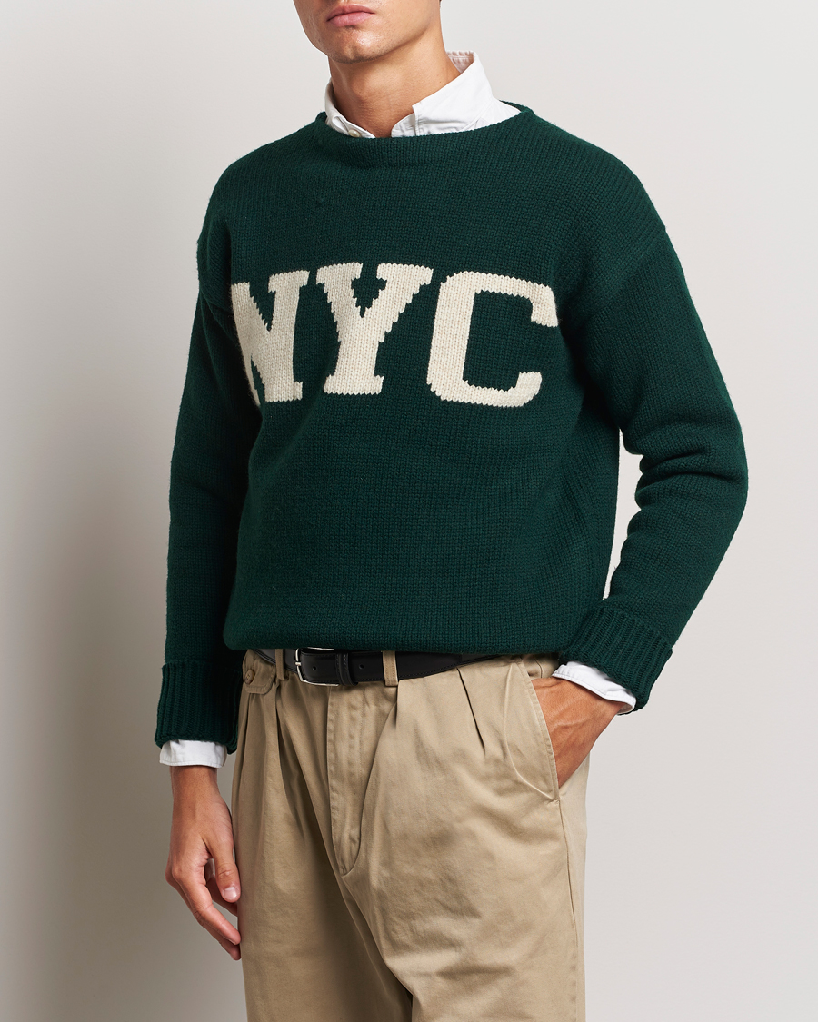 Herre | Gensere | Polo Ralph Lauren | NYC Knitted Sweater Moss Agate