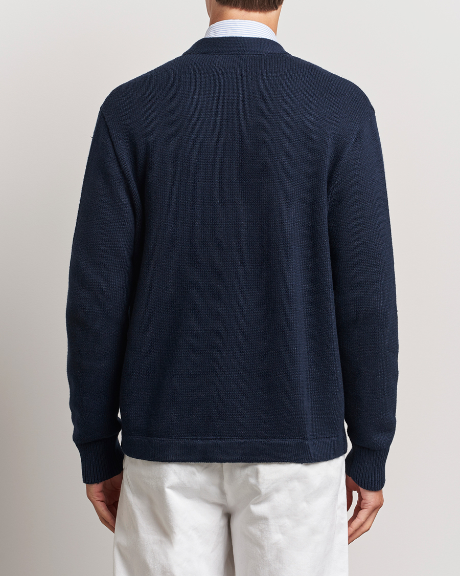 Herre | Gensere | Polo Ralph Lauren | RL Rowing Knitted Cardigan Aviator Navy