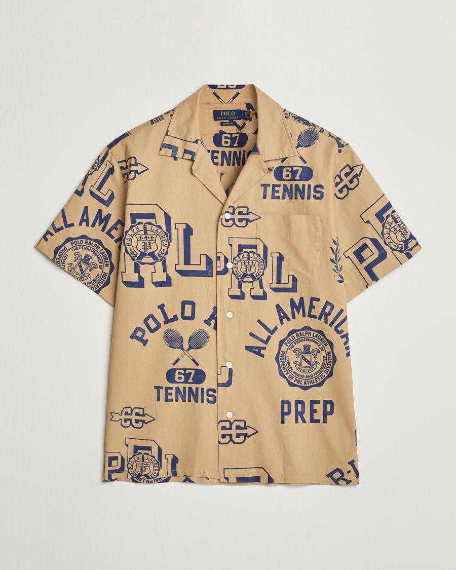 Herre | Skjorter | Polo Ralph Lauren | Printed Rustic Short Sleeve Shirt Multi