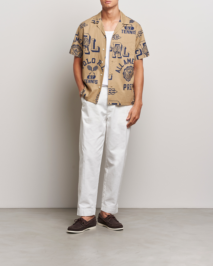 Herre | Skjorter | Polo Ralph Lauren | Printed Rustic Short Sleeve Shirt Multi