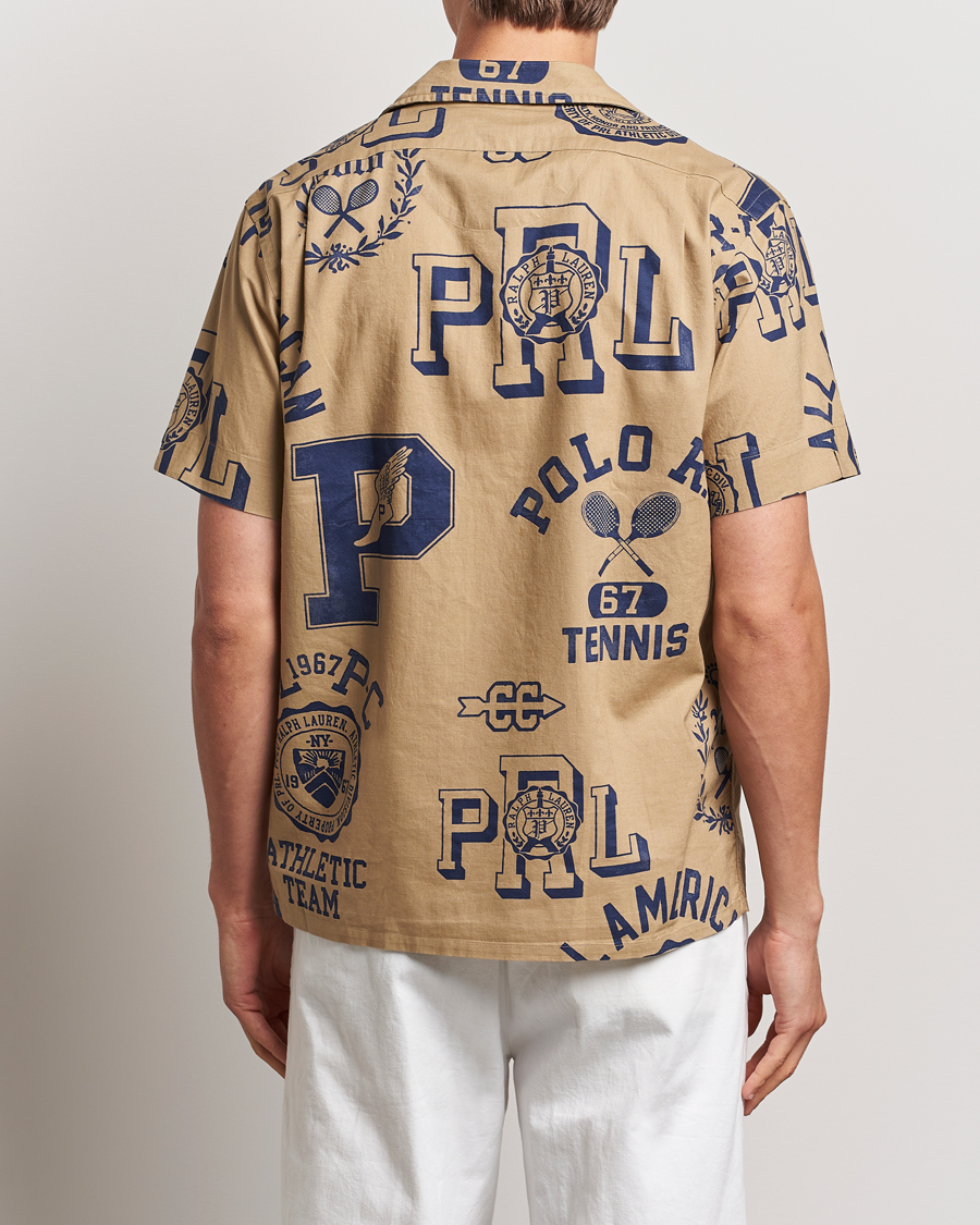 Herre | Skjorter | Polo Ralph Lauren | Printed Rustic Short Sleeve Shirt Multi