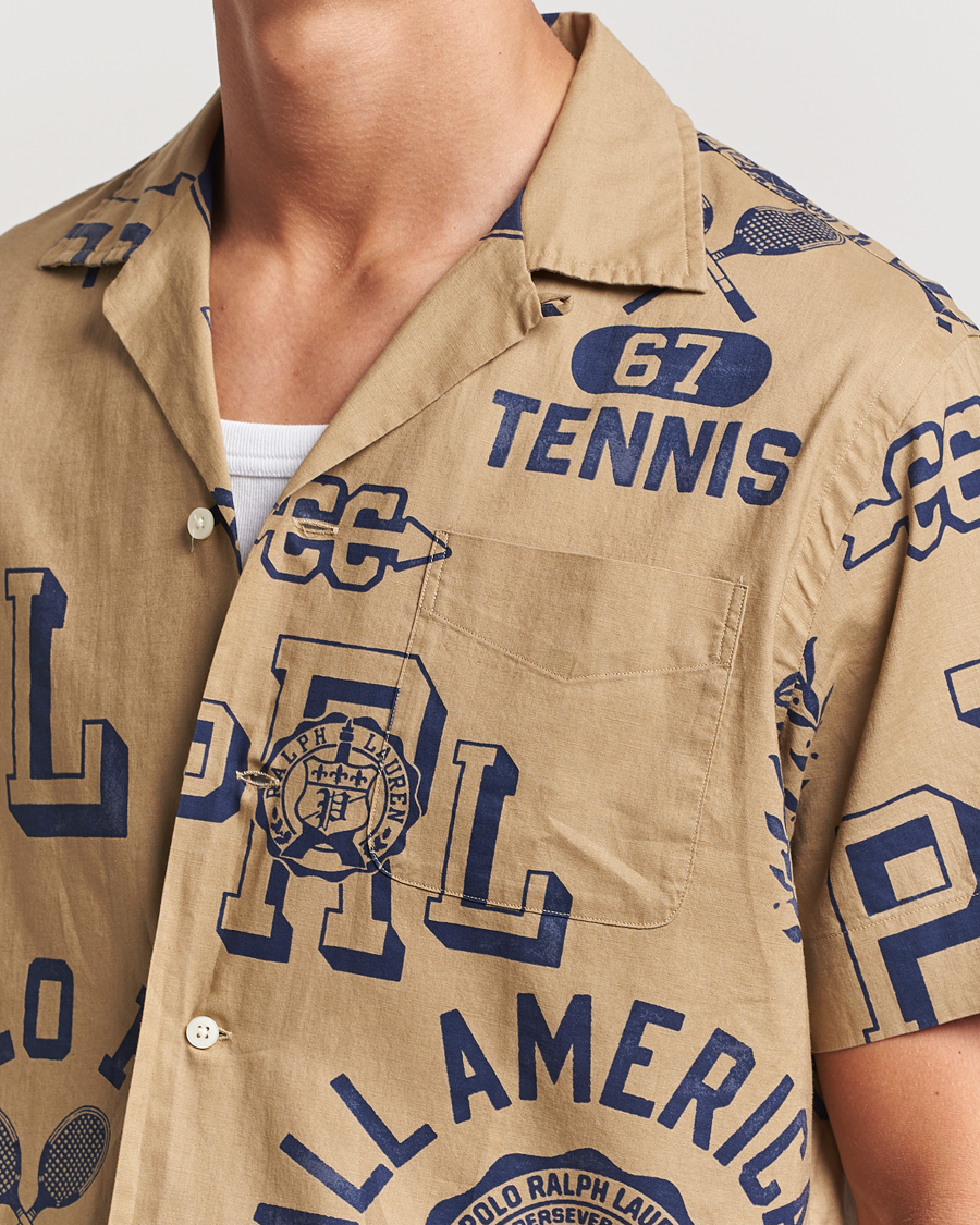 Herre | Skjorter | Polo Ralph Lauren | Printed Rustic Short Sleeve Shirt Multi
