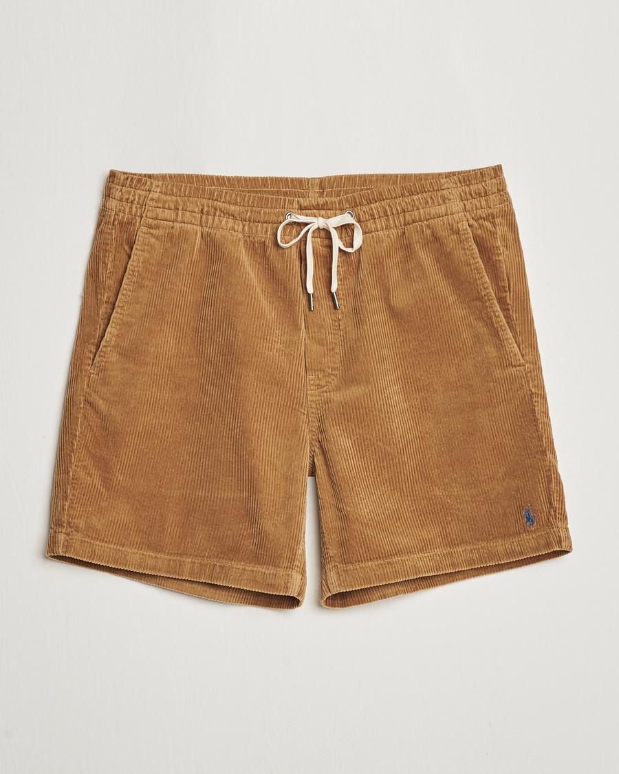 Herre | Shorts | Polo Ralph Lauren | Prepster Corduroy Drawstring Shorts Despatch Tan
