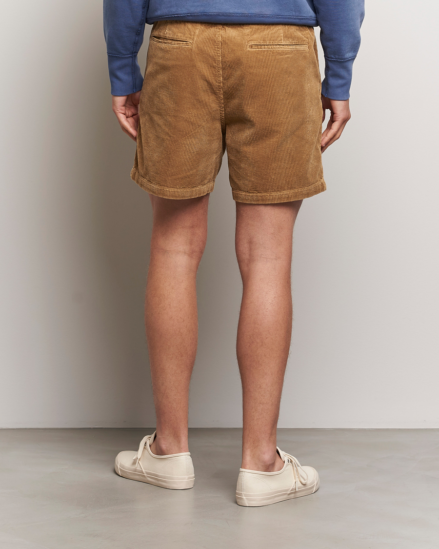 Herre | Shorts | Polo Ralph Lauren | Prepster Corduroy Drawstring Shorts Despatch Tan