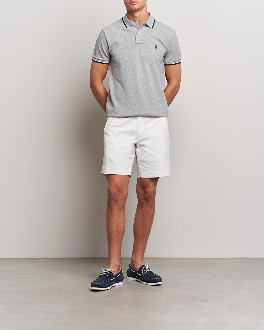 Herre | Shorts | Polo Ralph Lauren | Tailored Slim Fit Shorts Deckwash White
