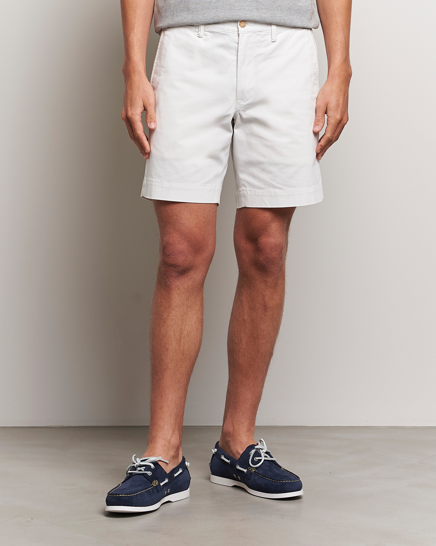 Herre | Shorts | Polo Ralph Lauren | Tailored Slim Fit Shorts Deckwash White