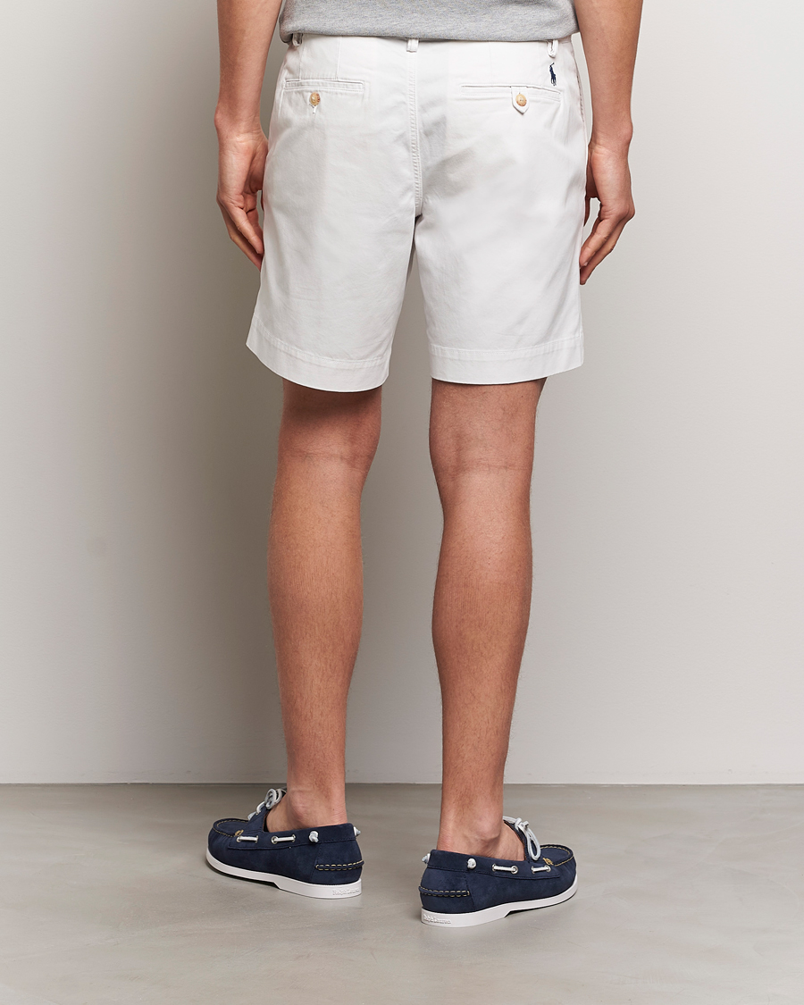 Herre | Shorts | Polo Ralph Lauren | Tailored Slim Fit Shorts Deckwash White