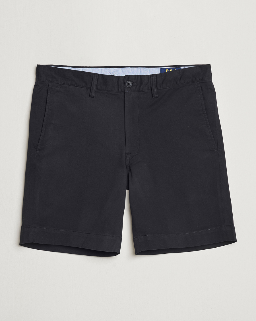 Herre | Shorts | Polo Ralph Lauren | Tailored Slim Fit Shorts Black