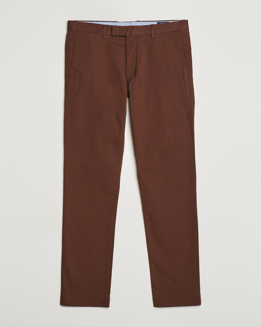 Herre | Bukser | Polo Ralph Lauren | Slim Fit Stretch Chinos Branch Brown