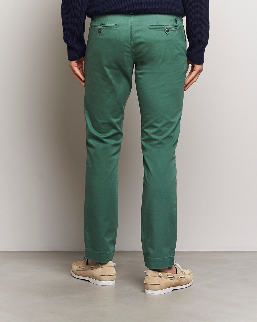 Herre | Bukser | Polo Ralph Lauren | Slim Fit Stretch Chinos Washed Forest