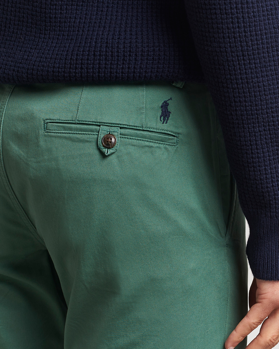 Herre | Bukser | Polo Ralph Lauren | Slim Fit Stretch Chinos Washed Forest